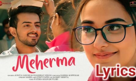 Meherma Lyrics/Jonita Gandhi & Shashwar Singh