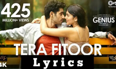 Tera Fitoor Lyrics/Arijit Singh - Genius