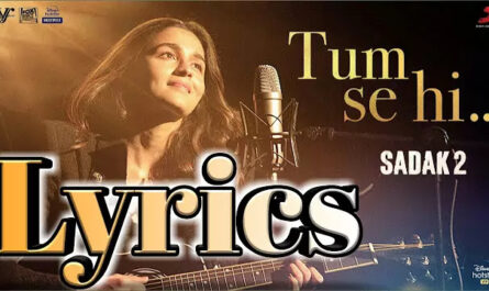 Tum Se Hi (Reprise) Lyrics/Alia Bhatt - Sadak 2