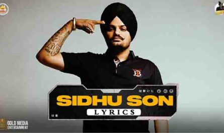 Sidhu Son Lyrics - Sidhu Moose Wala