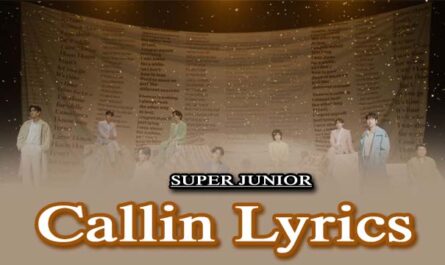 Callin Lyrics - SUPER JUNIOR 슈퍼주니어