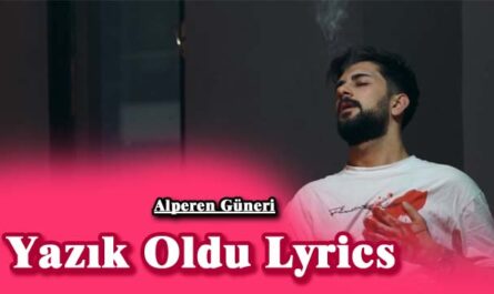 Yazık Oldu Lyrics - Alperen Güneri