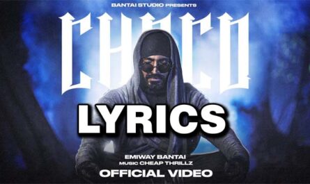 CHOCO Lyrics - Emiway Bantai