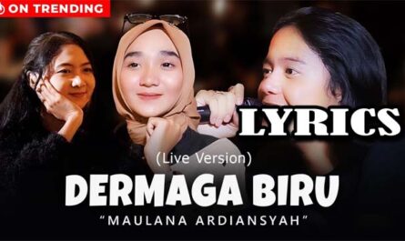 Dermaga Biru (Blue Pier) Lyrics - Maulana Ardiansyah