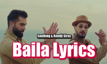 Baila Lyrics - Soolking & Kendji Girac