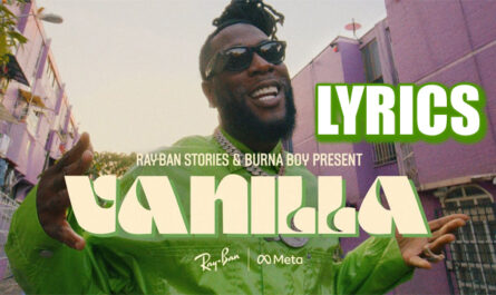 Vanilla Lyrics - Burna Boy