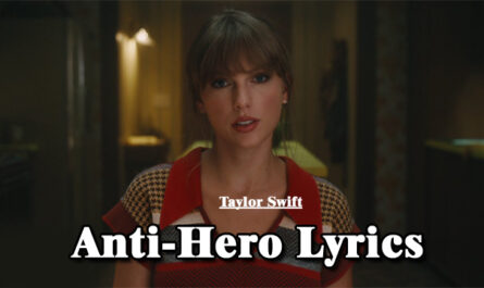 Anti-Hero Lyrics - Taylor Swift