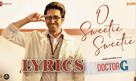 O Sweetie Sweetie Lyrics - Ayushmann Khurrana