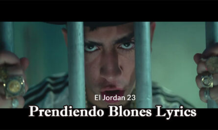 Prendiendo Blones Lyrics - El Jordan 23