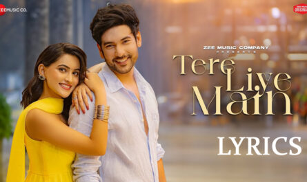 Tere Liye Main Lyrics - Raj Barman & Prateeksha Srivastava – Lyricsilly